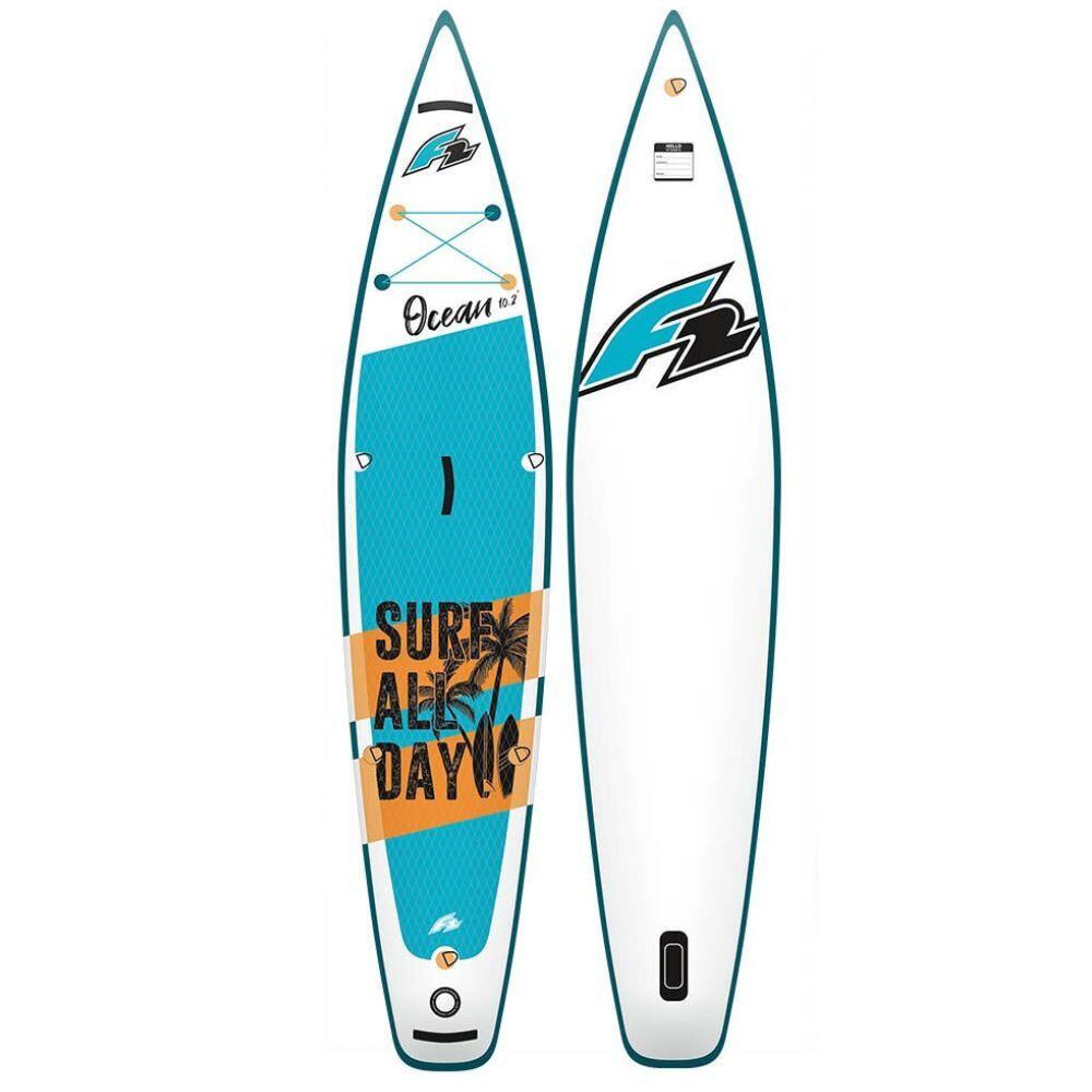 F2 Paddleboard F2 Ocean Kid Tour 9'2''x25''x5'' TURQUISE