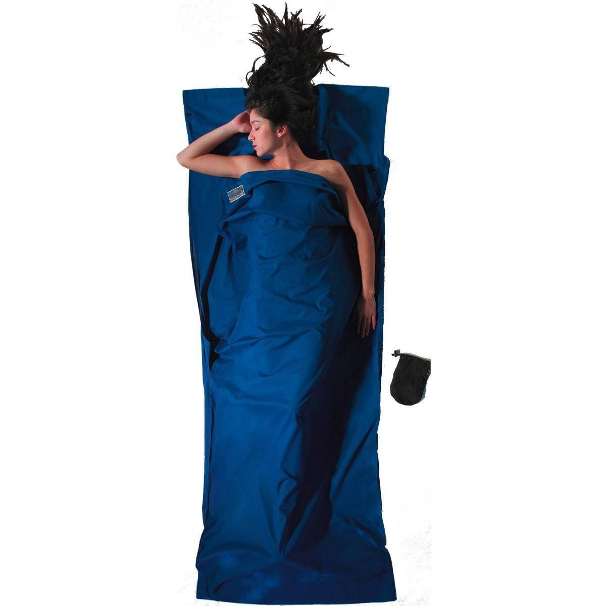 COCOON Baumwoll-Liner Cotton TravelSheet ultramarine blue