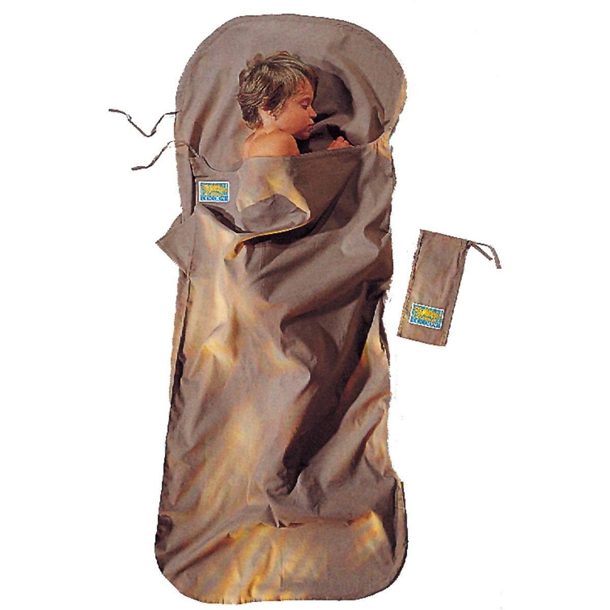 COCOON Inlett für Kinder Cotton KidSack khaki