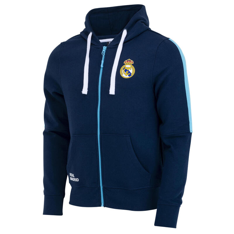 Veste Sweat zippé homme REAL - Collection officielle Real Madrid
