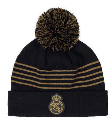 Bonnet pompon REAL - Collection officielle Real Madrid - Taille homme