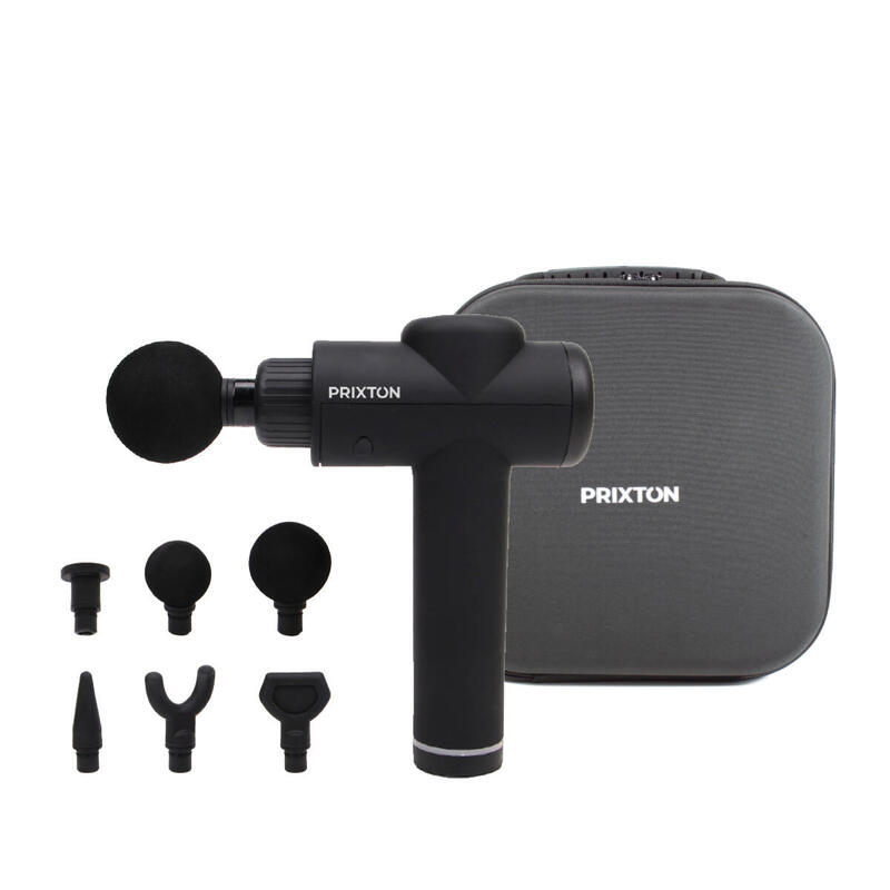 Pistola de massagem Gun Fit Xtreme MGF200|Potência 45W|30 velocidades|6 cabeças