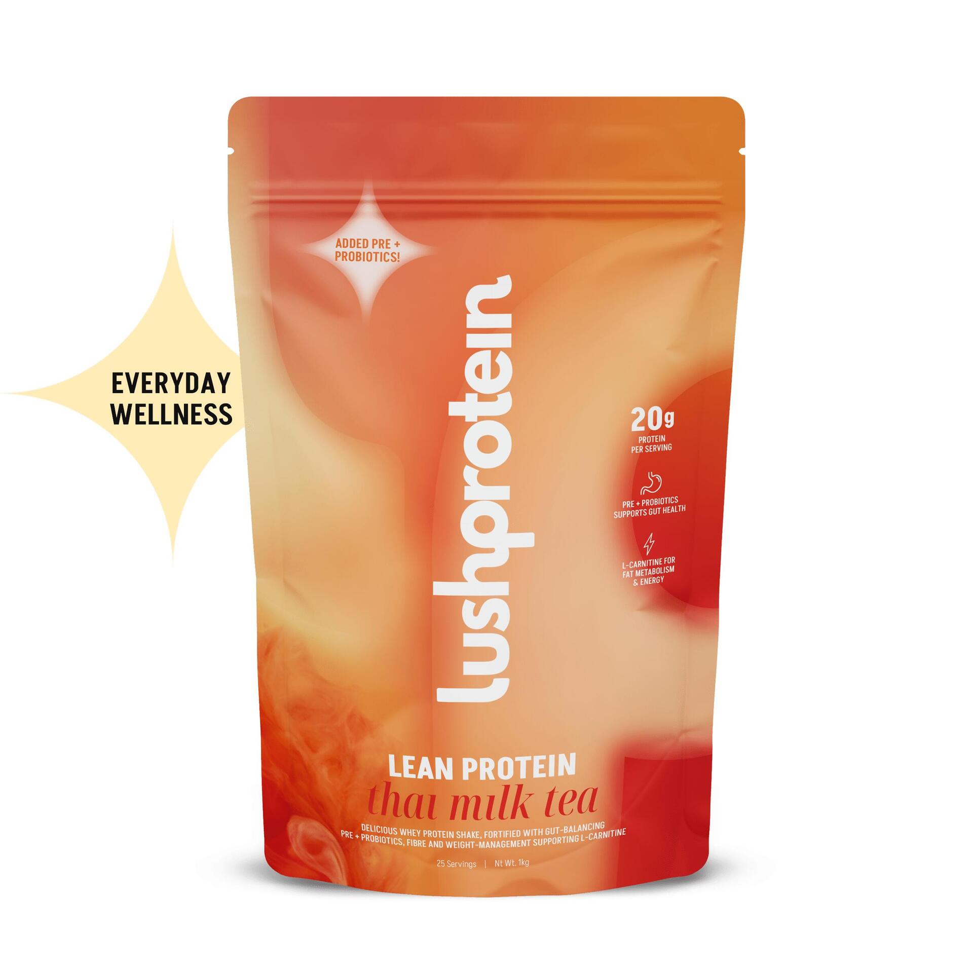 LUSHPROTEIN LEAN PROTEIN THAI MILK TEA 1KG
