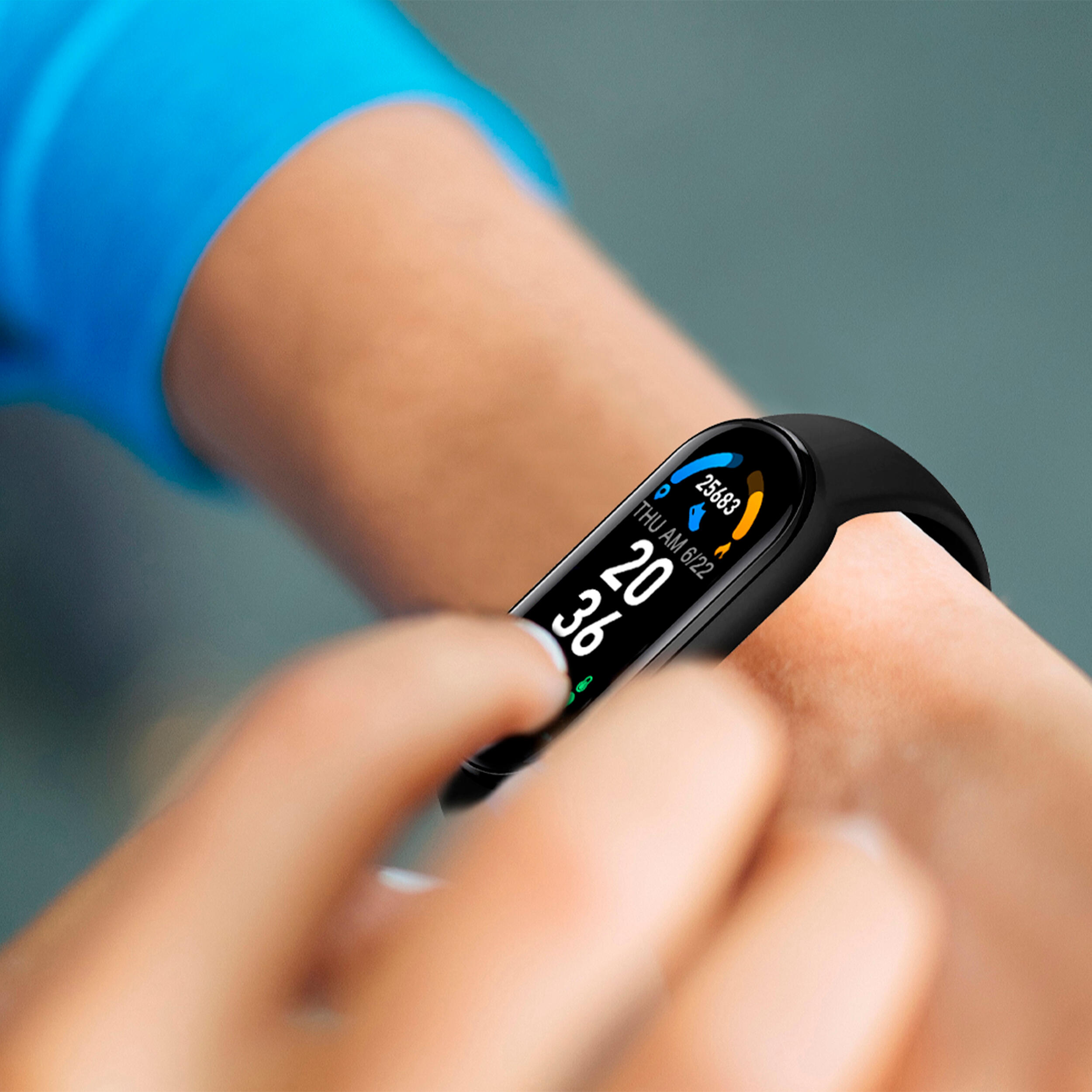 Met armband verbonden thermometer | AT410 7/7