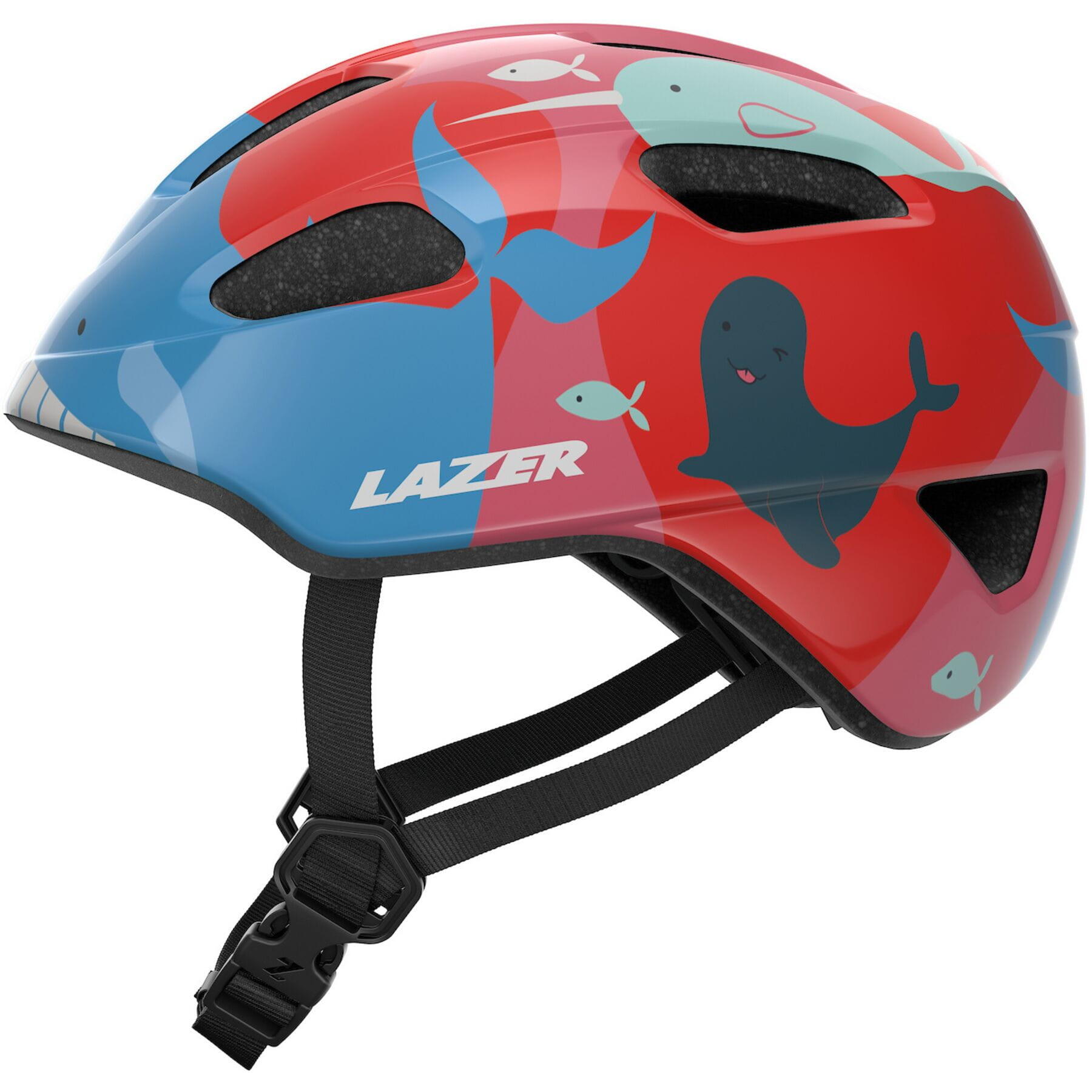 Casco per bici Lazer PNut 2.0 KinetiCore Ocean Life Uni-Kids 4/4