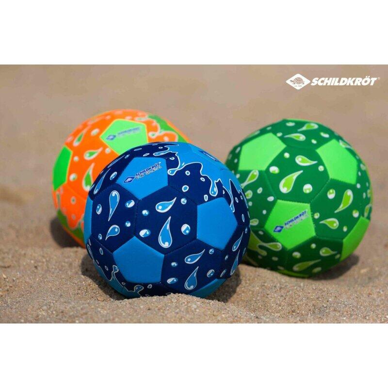 Ballon de Beachsoccer Neopren Schildkröt Taille 5 Orange 3/7