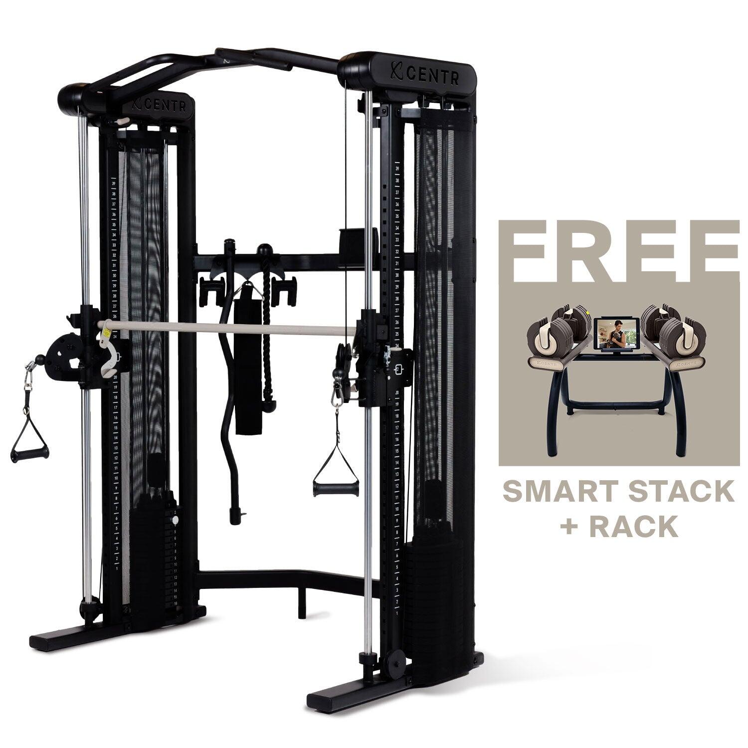CENTR Centr 3 Home Gym Functional Trainer (with Selectorised Smith Machine)