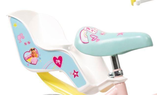 Bicicleta Infantil Barbie Cor de Rosa 3/7