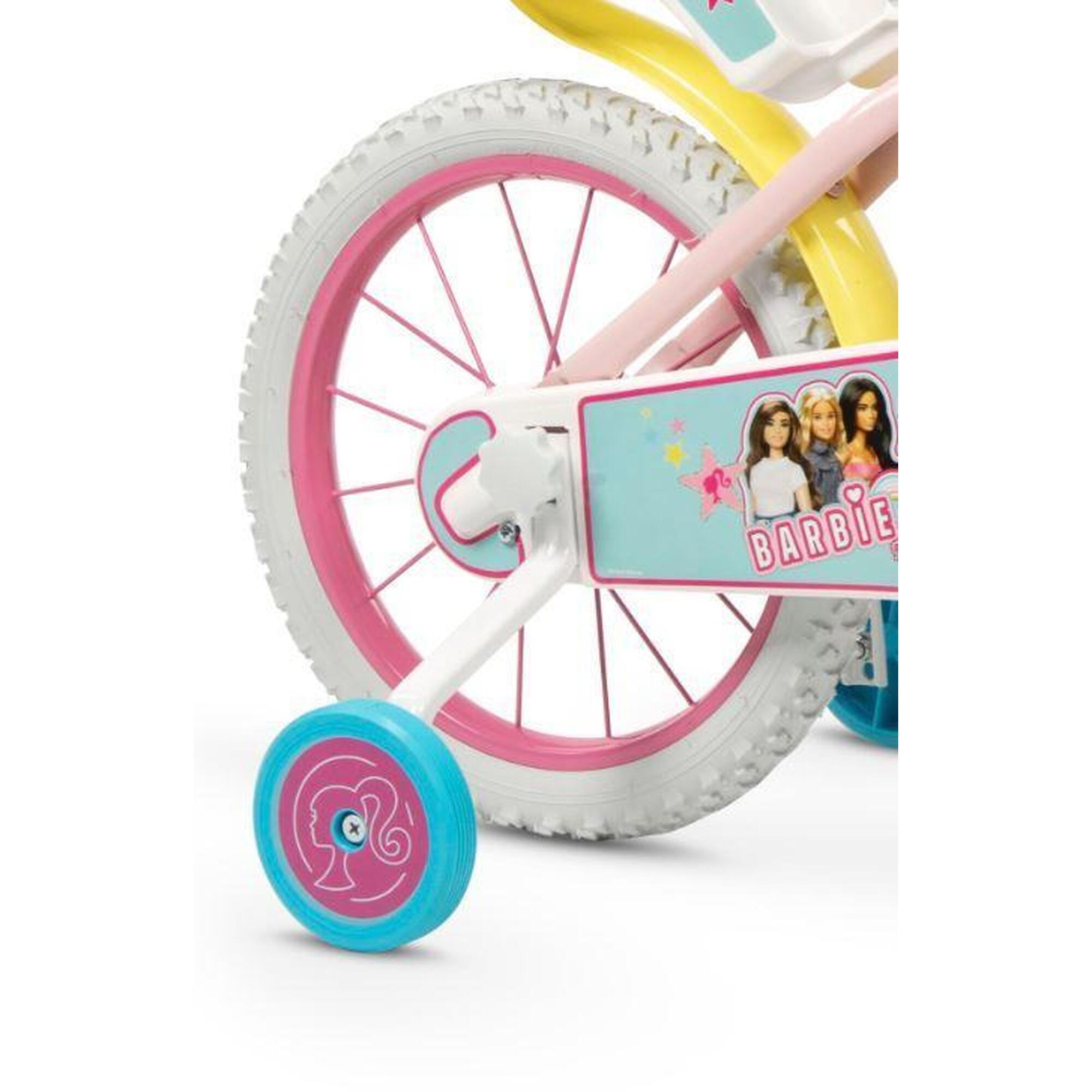 Bicicletă pentru copii Barbie Roz