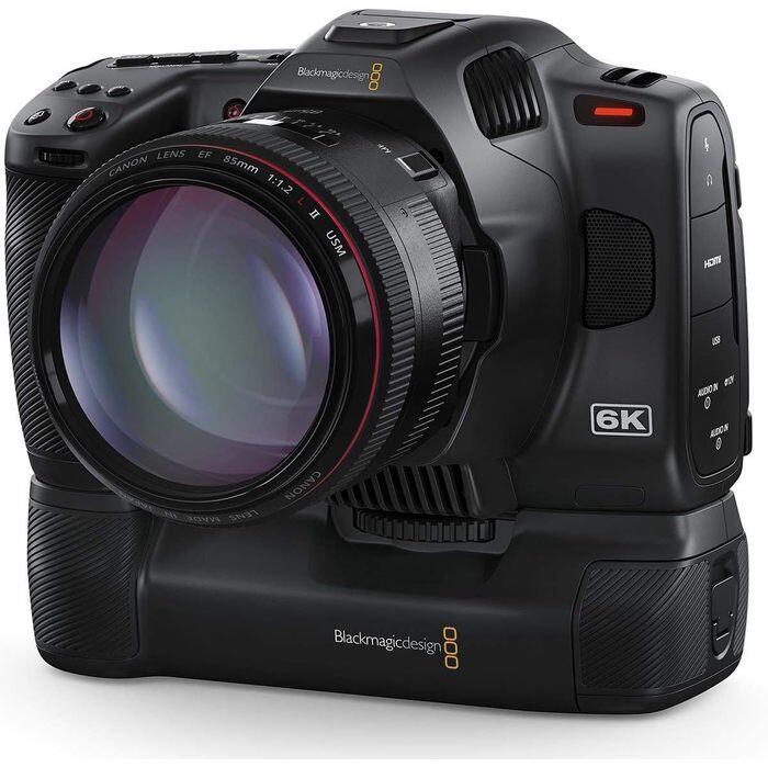 Design Pocket Camera Battery Pro Grip Blackmagic Noir 2/3