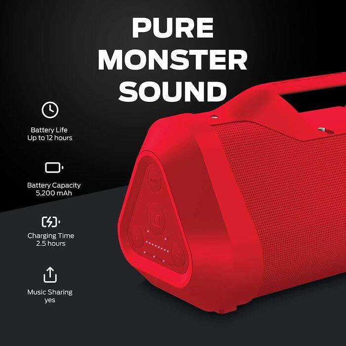 Enceinte Blaster V3.0 rouge 5/5