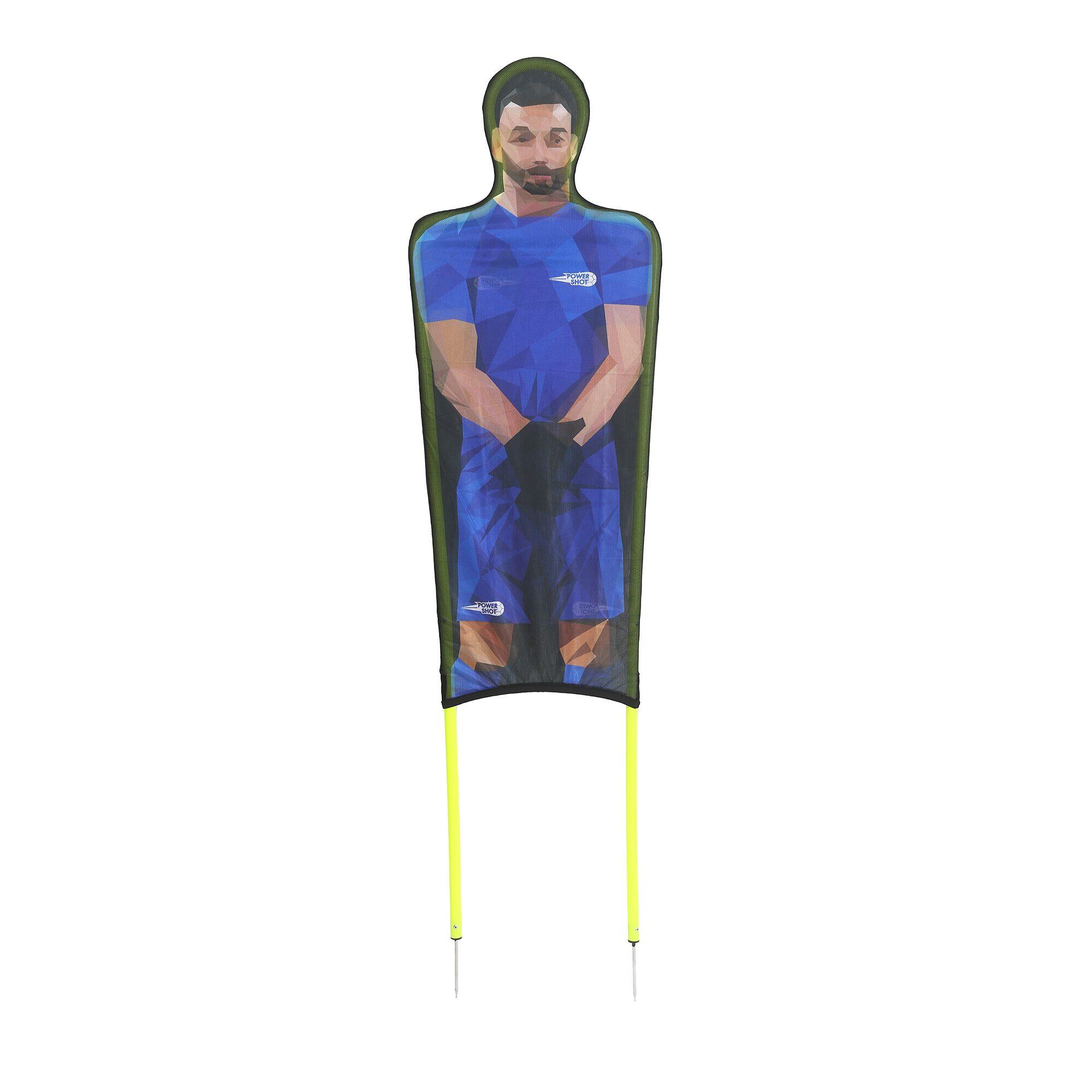 Conjunto de 3 chupetas de poliéster com impressão flexível - azul