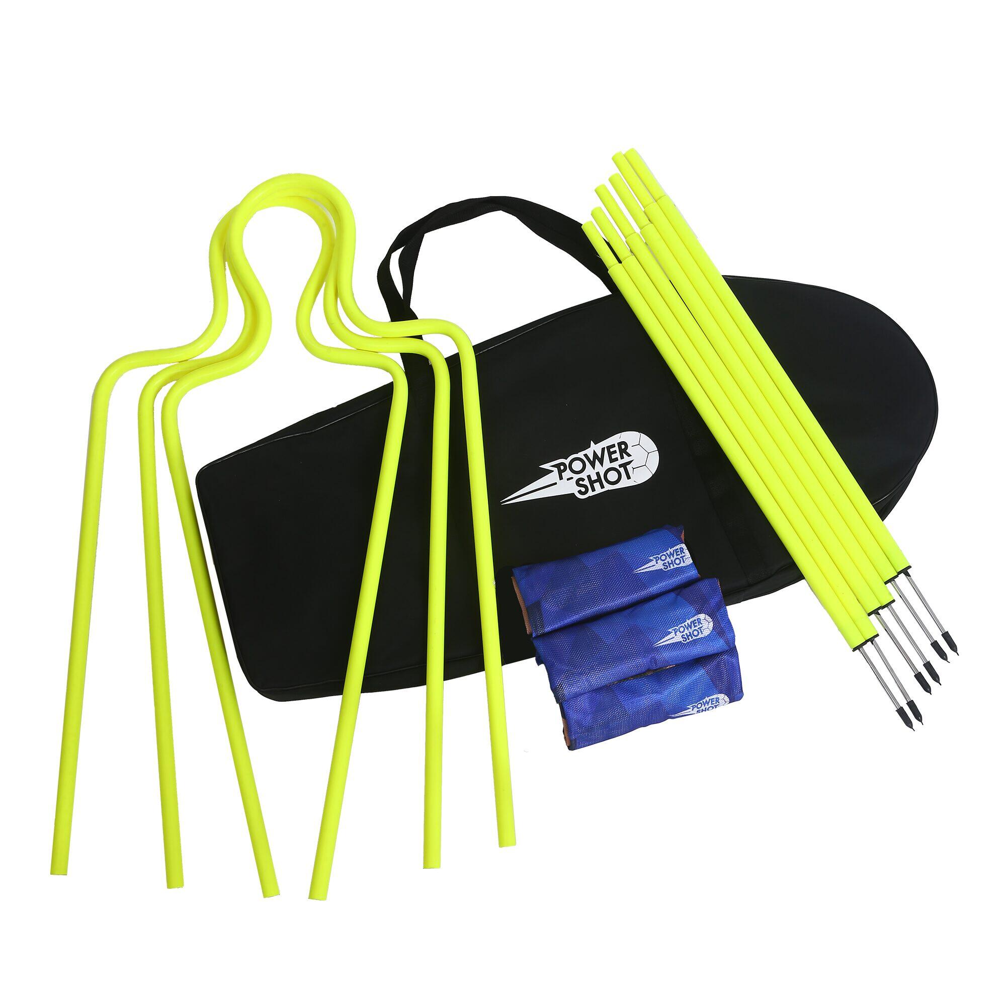 Set di 3 manichini flessibili in poliestere stampato - Blu 3/4