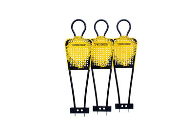 Set van 3 vrije trap dummy's - junior - kleine voetbal dummy's