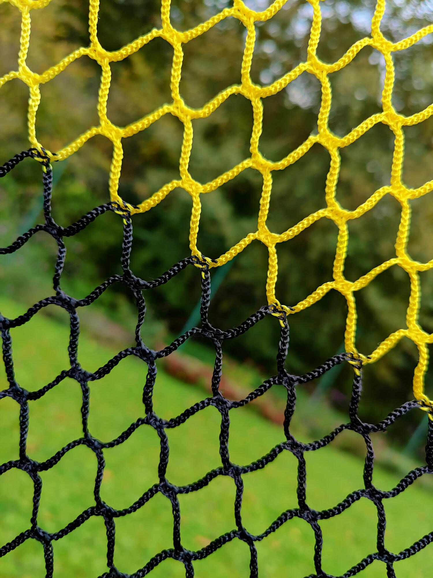 Zwart golfnet - 2,40m x 2,40m - Drive- en swingtraining 3/6