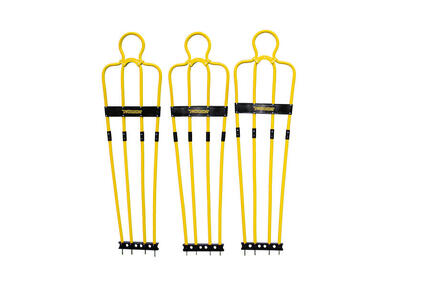 Lot de 3 mannequins de coups francs - sac de transport inclu