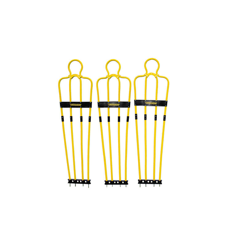 Lot de 3 mannequins de coups francs - sac de transport inclu