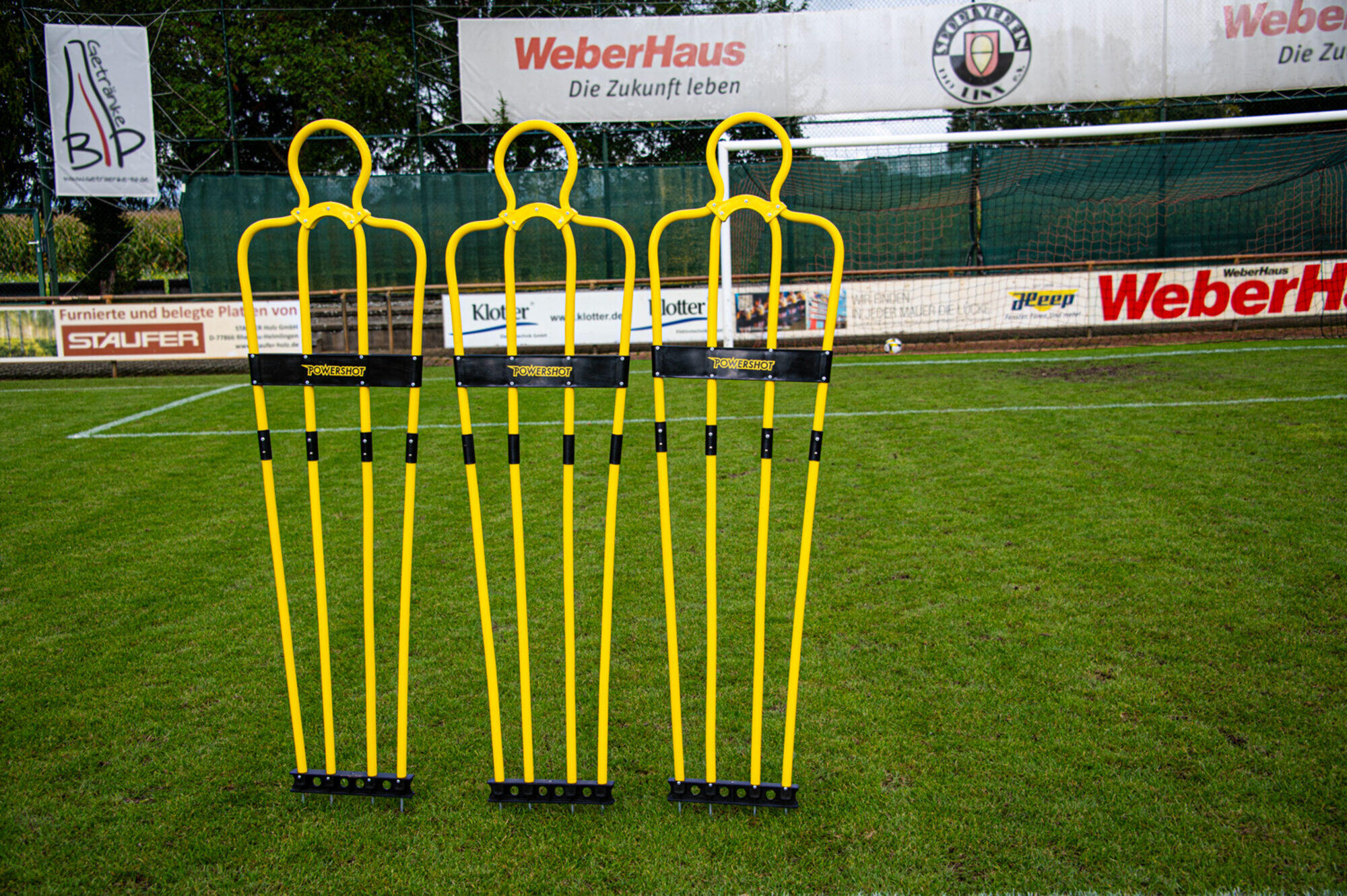 Set di 3 manichini da calcio di punizione - borsa per il trasporto inclusa 2/7