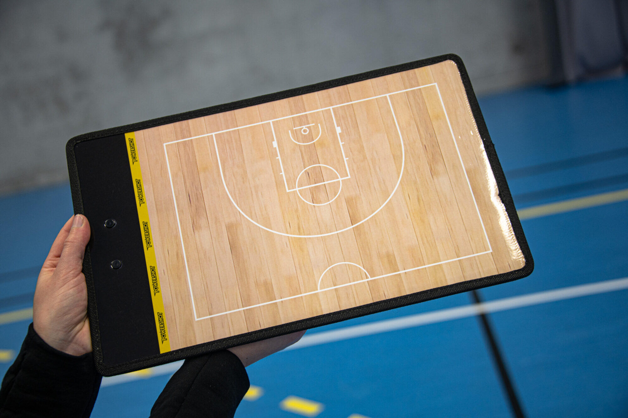 Magnetic Tactical Board 35x20 cm Basketball with Marker and Tokens 5/6