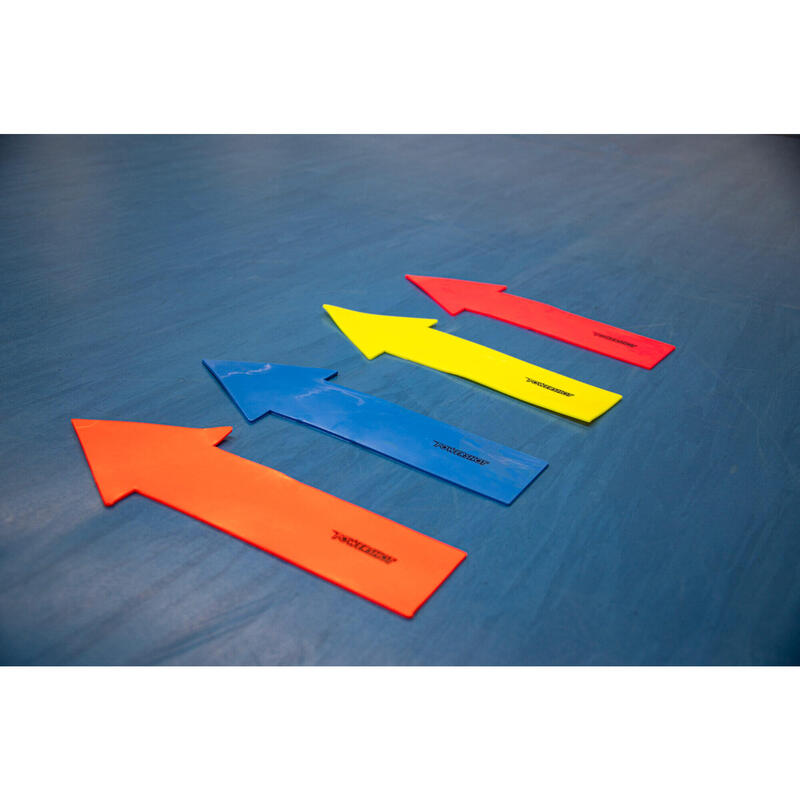 4 Cercles De Marquage Au Sol Netsportique - 23cm - Vinyl Anti-dérapant - Pour Sport Et éducation