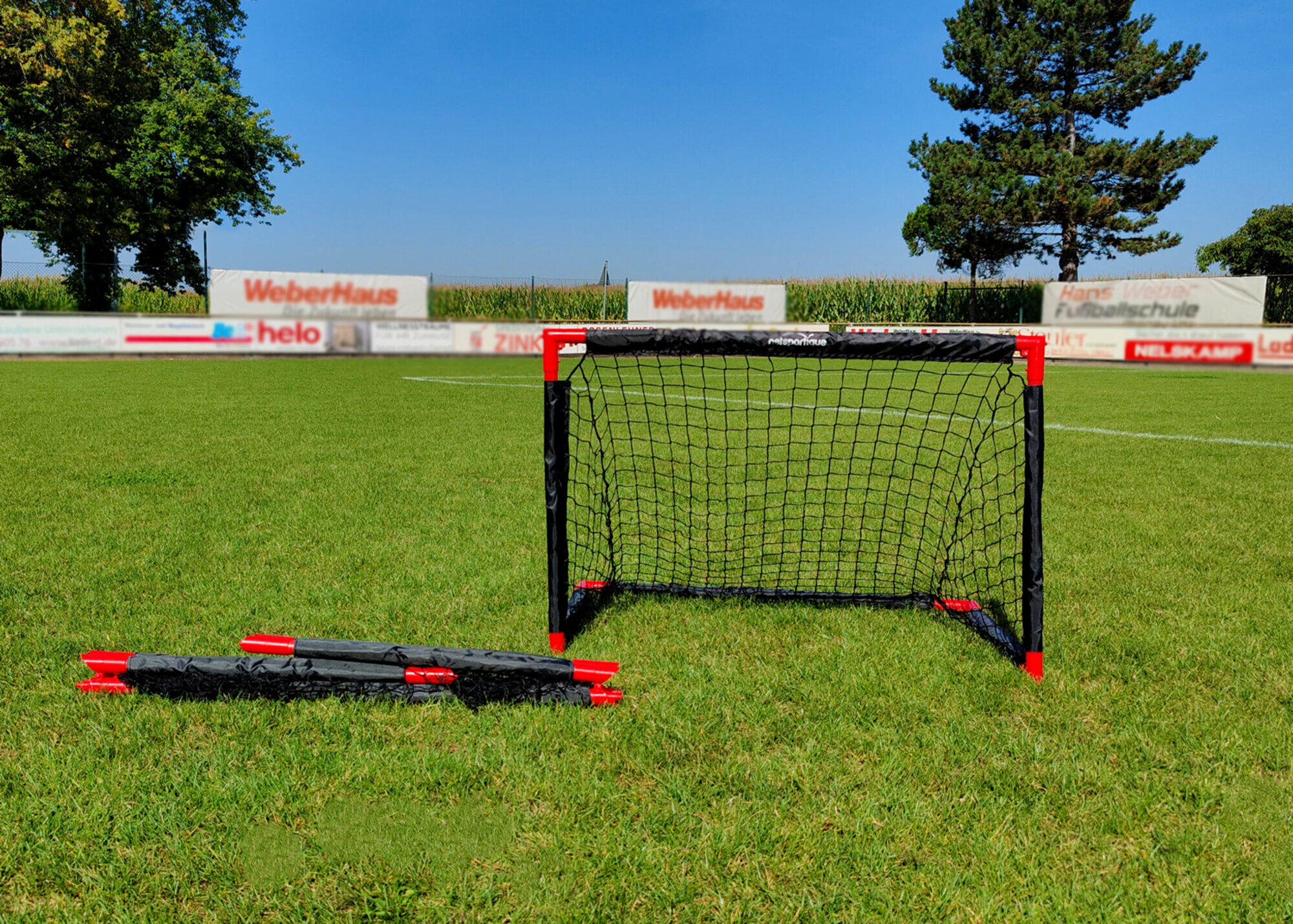 Portería de Fútbol de Tamaño Completo, Poste de Fútbol Resistente para Jóvenes y Portería de Fútbol de Tamaño Completo, Poste de Fútbol Resistente para Jóvenes y
