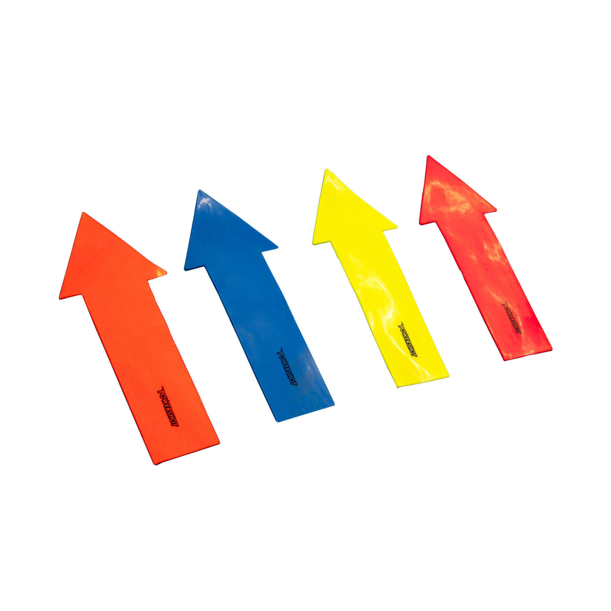 POWER SHOT Sada 4 šipek - hravé značení podlahy