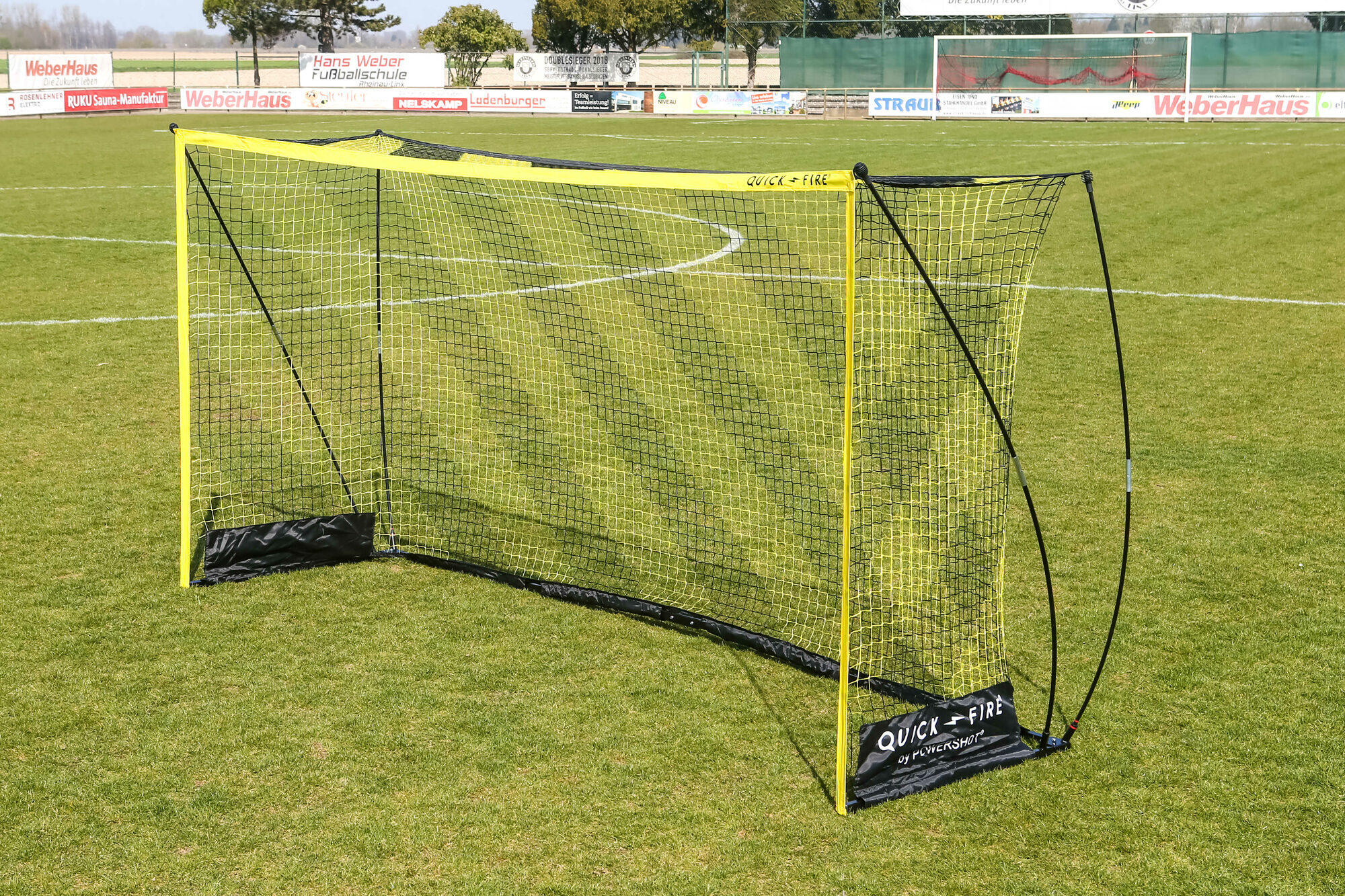 Porta da calcio Quickfire-3,6 x 1,8m-Autoportante 3/8