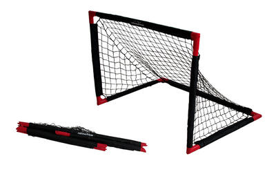 Opvouwbaar tuinvoetbaldoel 90x60cm + bal