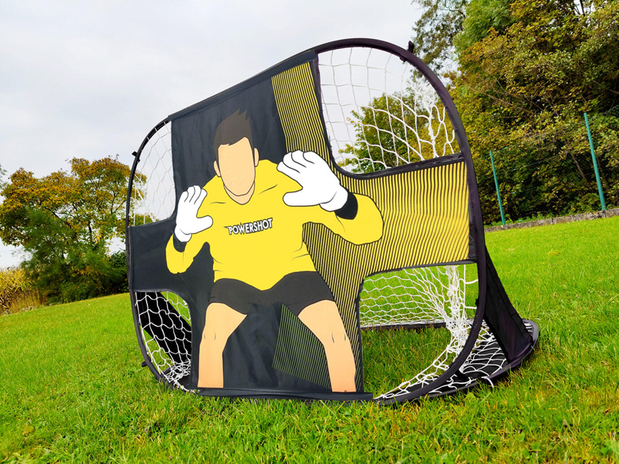 Fußballtor 2 in 1 (110x80cm) - Spielen und Präzision trainieren! 3/6