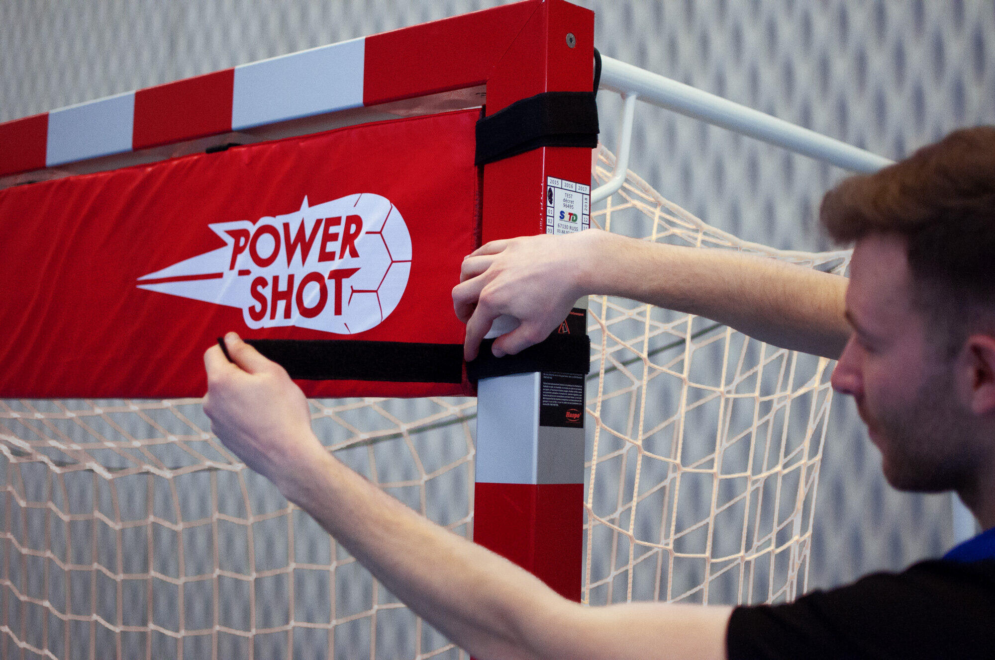 Réducteur pour but de handball - Permet d'adapter la taille de votre but ! 4/6