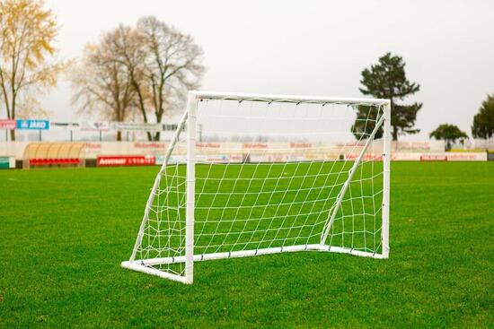 Tor-Paar - 2,4m x 1,5m - uPVC - Weiß