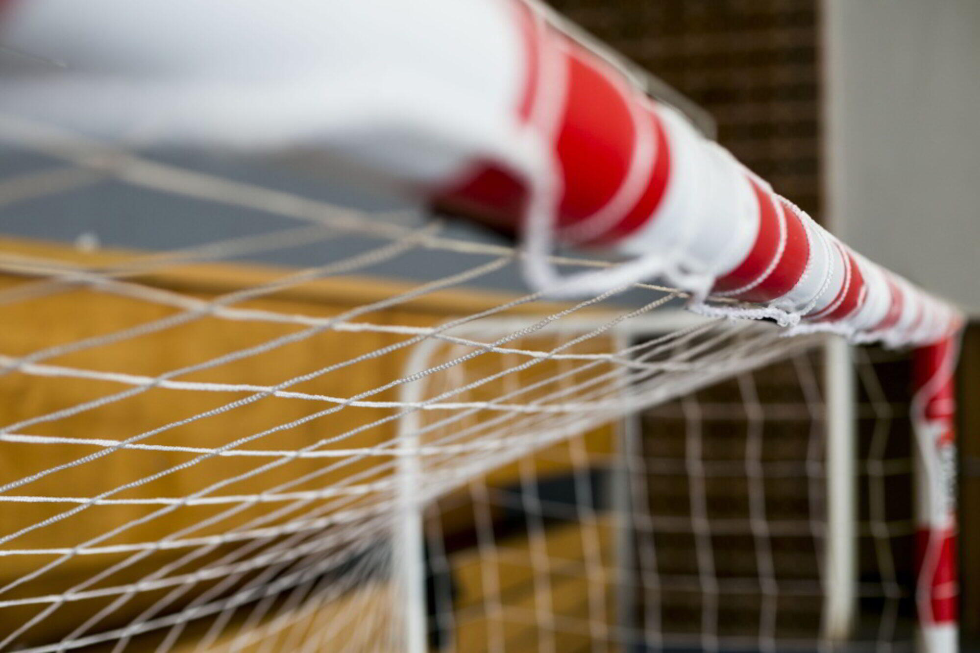 POWER SHOT Handbal- en strandhandbaldoelnet 2mm - Wit