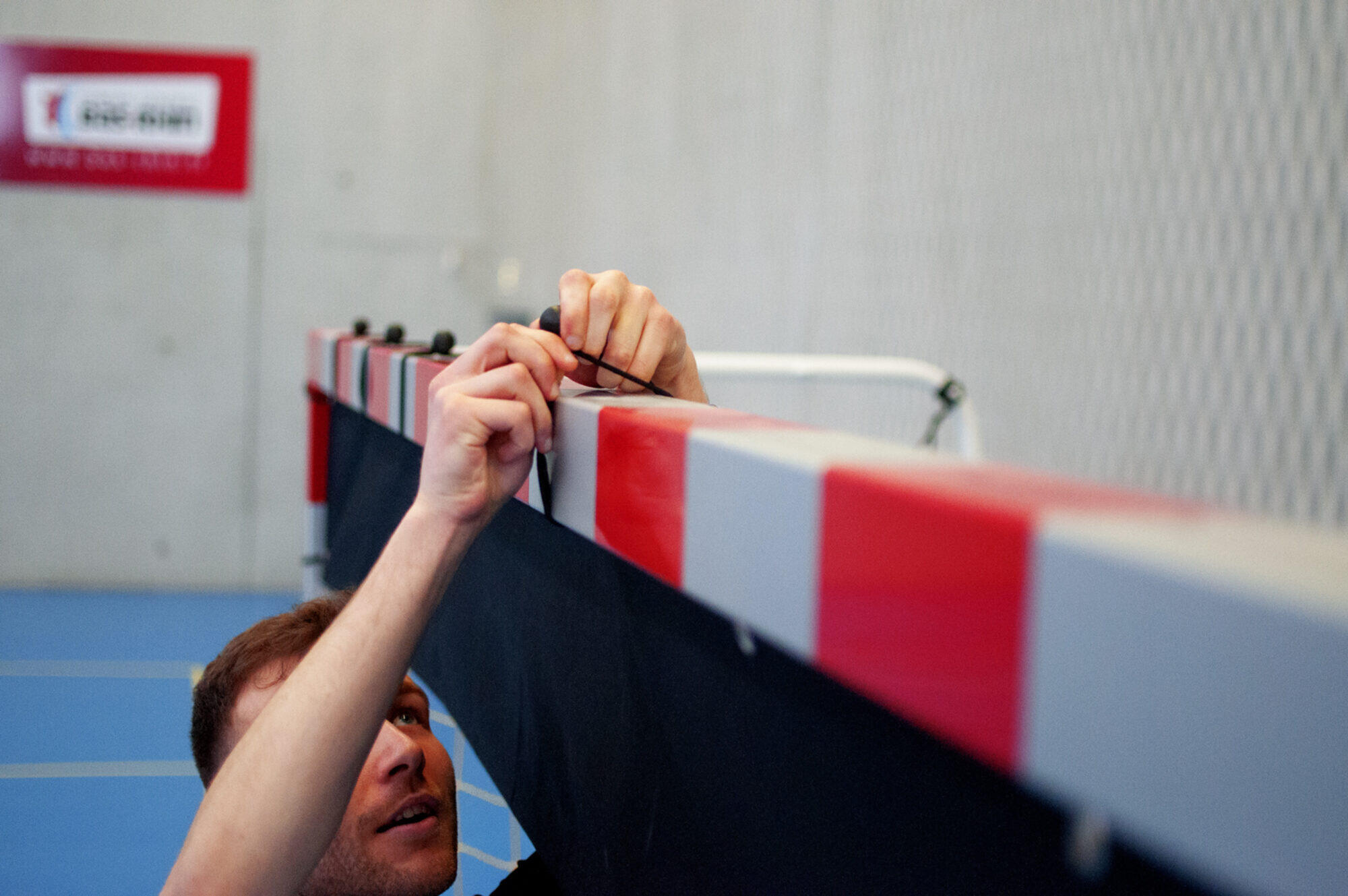 Réducteur de But de Handball en Polyester - Permet de réduire la hauteur du but 4/6