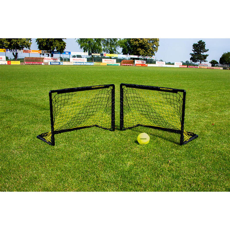 Pár mini branek z PVC - 0,9 x 0,6 m (s míčem a pumpou)