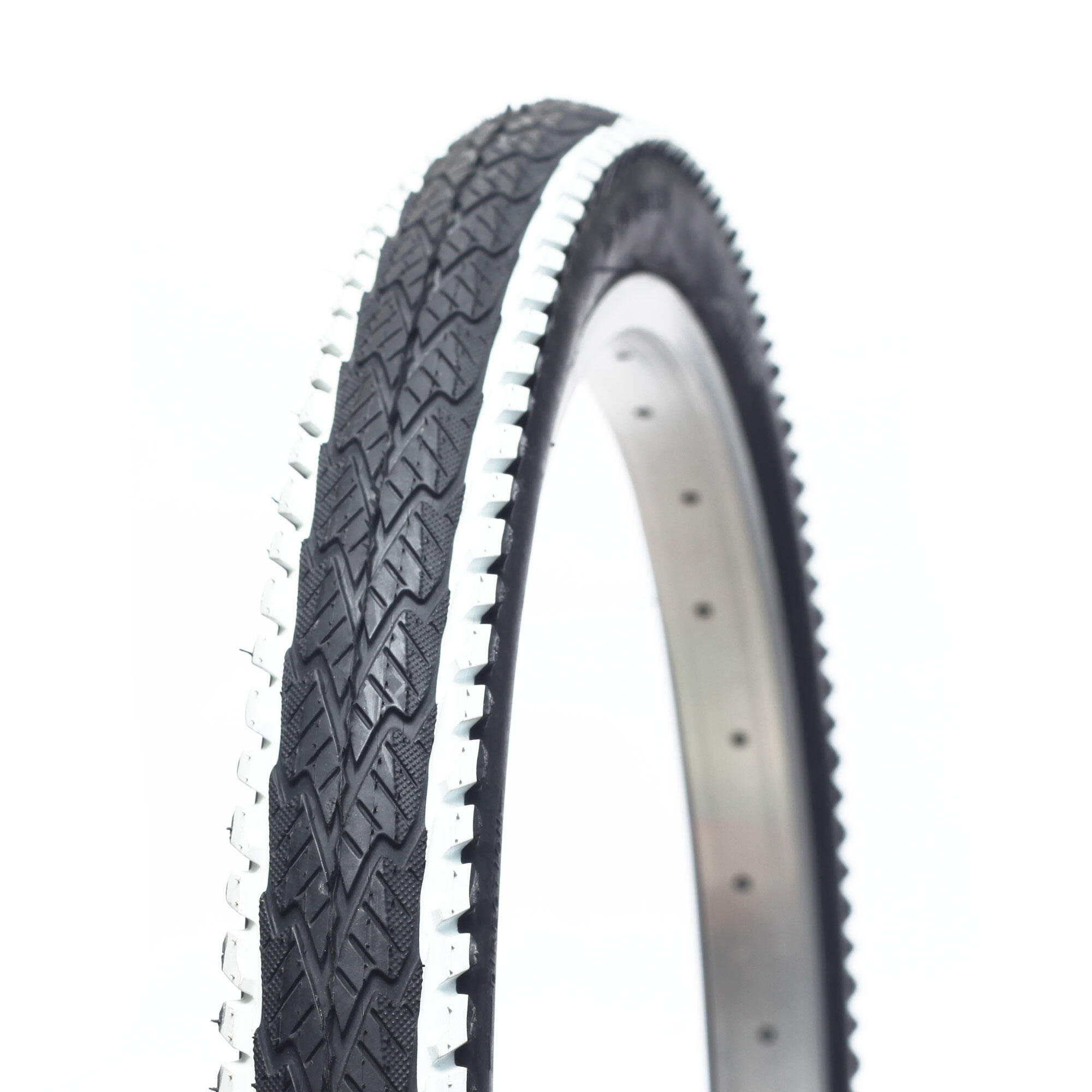 Opona DELI TIRE SA-282 20X1.95 Czarna z białymi pasami