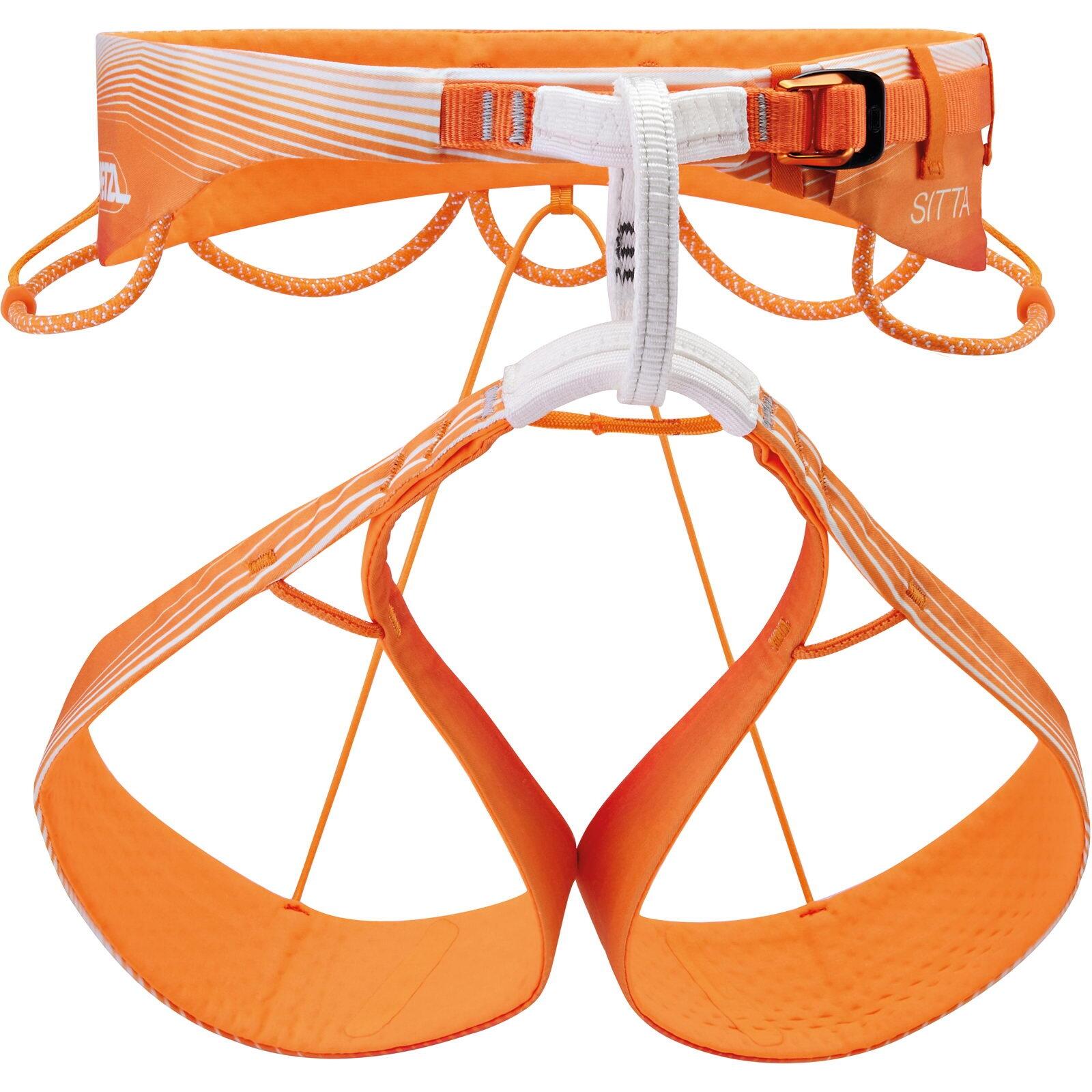 Petzl - Petzl Sitta M Orange – Harnais Léger Wireframe Avec Ceinture Et 5 Porte-matériel - Baudrier D'Escalade - Orange - 40 M - Decathlon