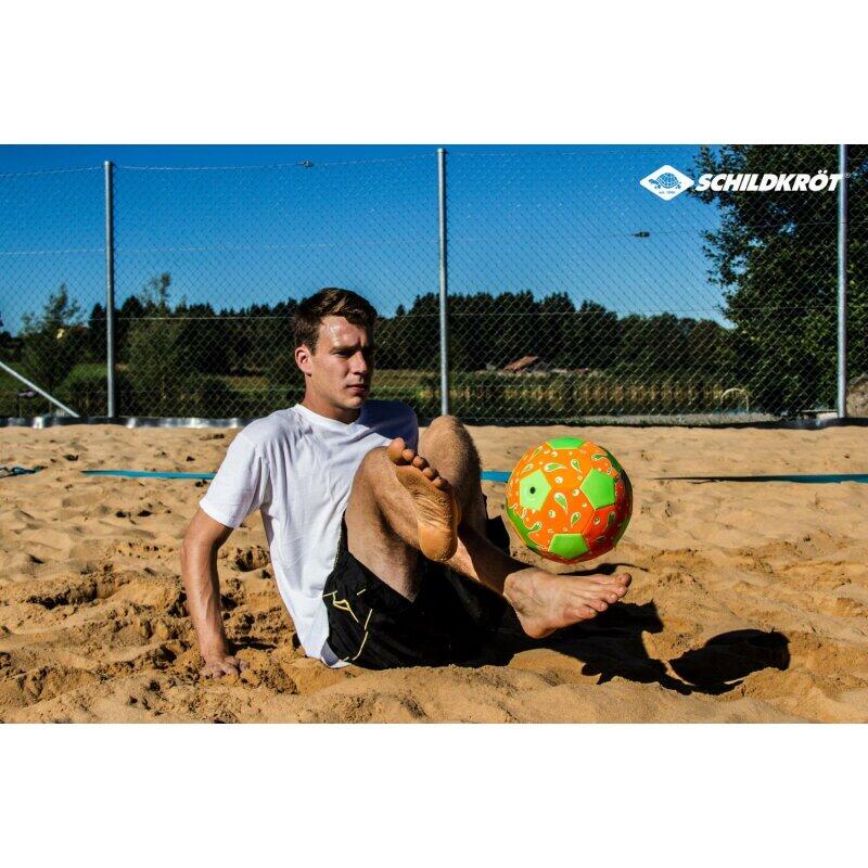 Ballon de Beachsoccer Neopren Schildkröt Taille 5 Orange 5/7