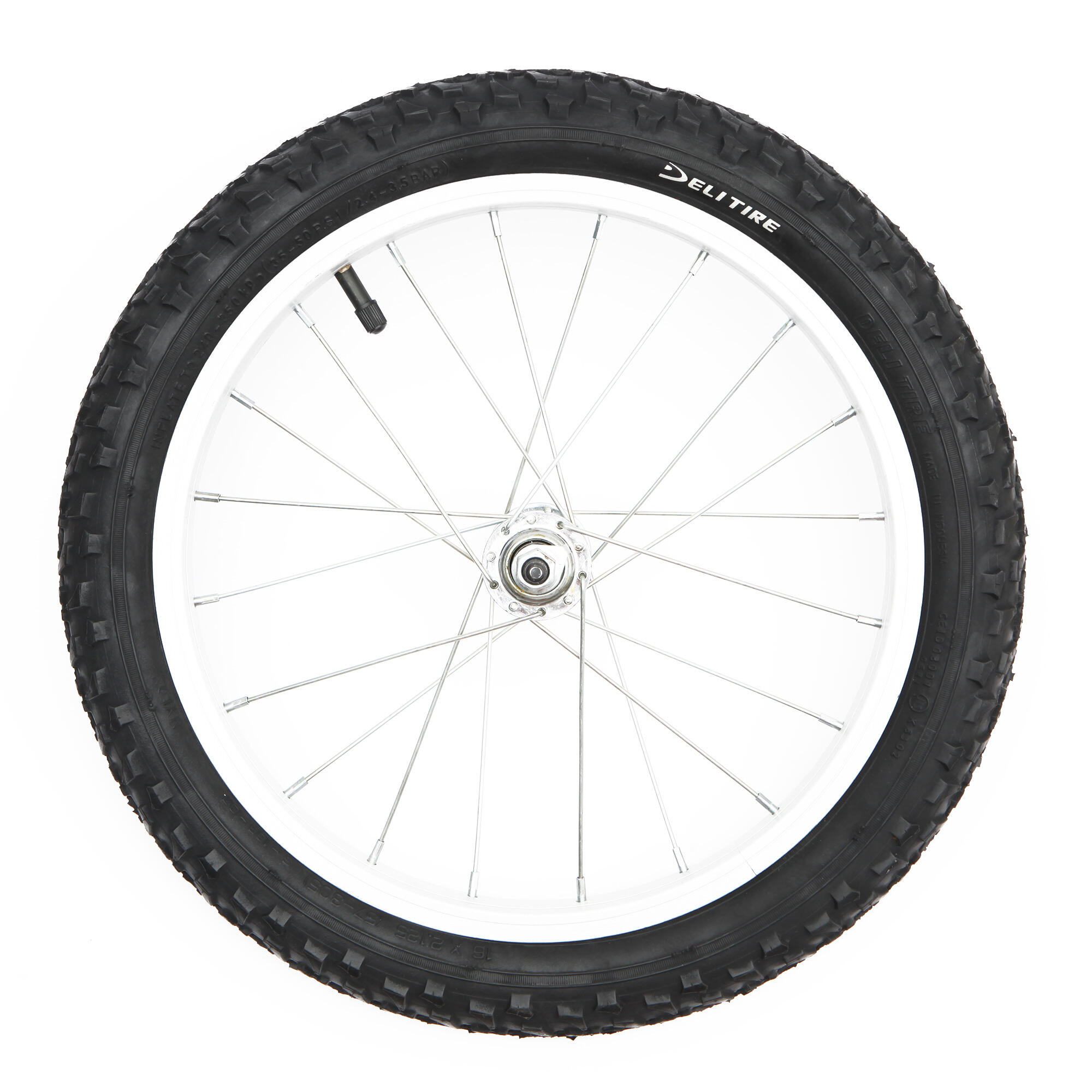 Pneu de bicicleta DELI TIRE S-168 16x2.125 Preto 4/4
