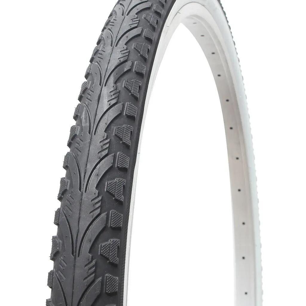 DELI TIRE bicycle tyre SA‑293 700x45C, black/white