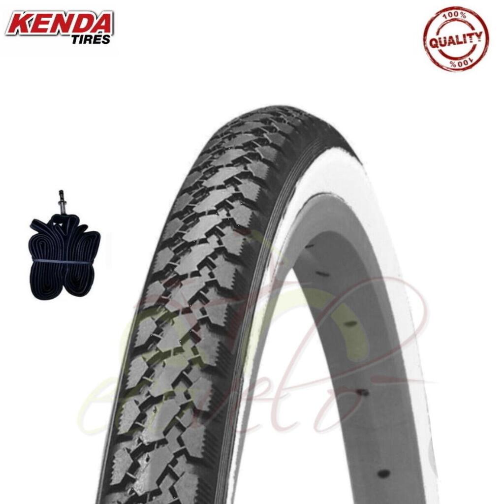Tyre 700x35C (37-622)+inner tube, city bike kenda 700 x 35C (28 1 5/8 3/8) EV