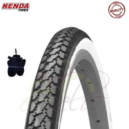 Reifen 700x35C (37-622)+Schlauch, Citybike kenda 700 x 35C (28 1 5/8 3/8) EV