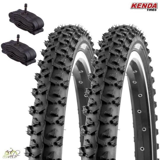 2 copertoni 20x1.75 (47-406) + camere pneumatici mtb 20 x 1.75 bambino 20'' EV