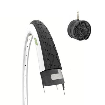 Copertone 700x35C (37-622)+camera pneumatico trekking 700 x 35C (28 5/8 3/8) EV