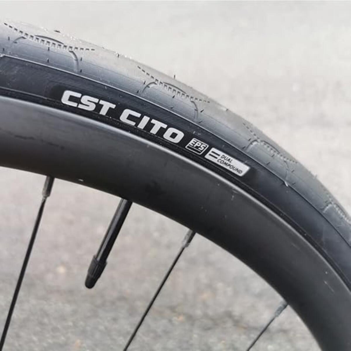 Copertone bici corsa 700x23C (23-622) + camera, pneumatici 700 X 23C 170 tpi EV 3/3