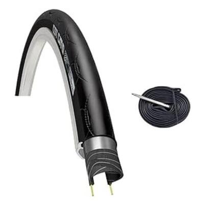 Copertone bici corsa 700x23C (23-622)+camera pneumatici 700 x 23C 170 tpi EV