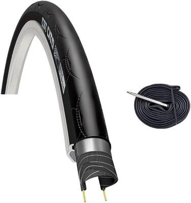 Copertone bici corsa 700x23C (23-622) + camera pneumatici 700 X 23C 170 tpi EV