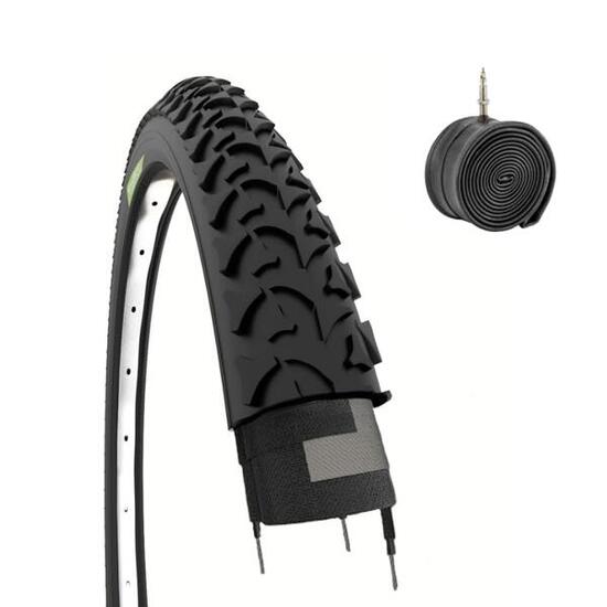 Copertone 20x1.75 (47-406)+ camera pneumatico mtb 20 x 1.75 bici bmx 20'' EV