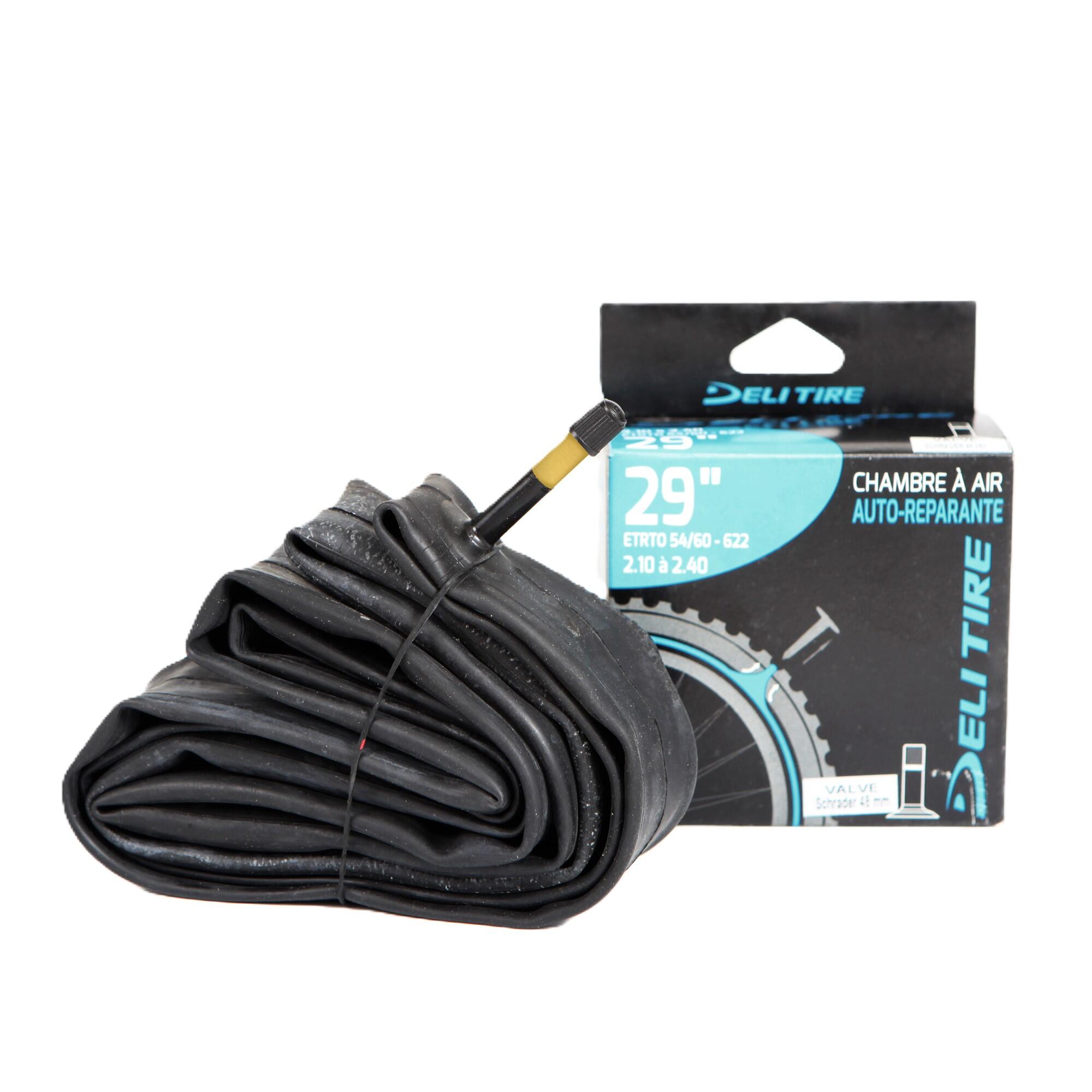Dętka DELI 29x2.10/2.40"  z żelem antyprzebiciowym 48mm