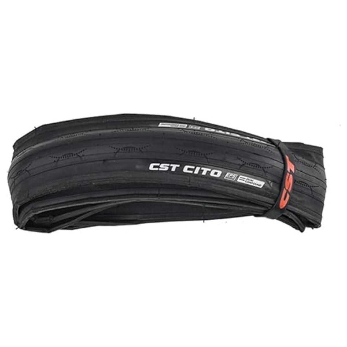 2 copertoni bici corsa 700x23C (23-622) + camere, pneumatici 700 x 23C 170tpi EV 2/3