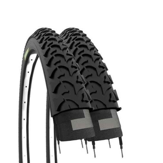 2 copertoni 20x1.75(47-406) pneumaticigomme tassellate mtb 20 x 1.75 bambino EV